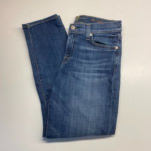 7 For All Mankind the Capri Skinny Jeans 26